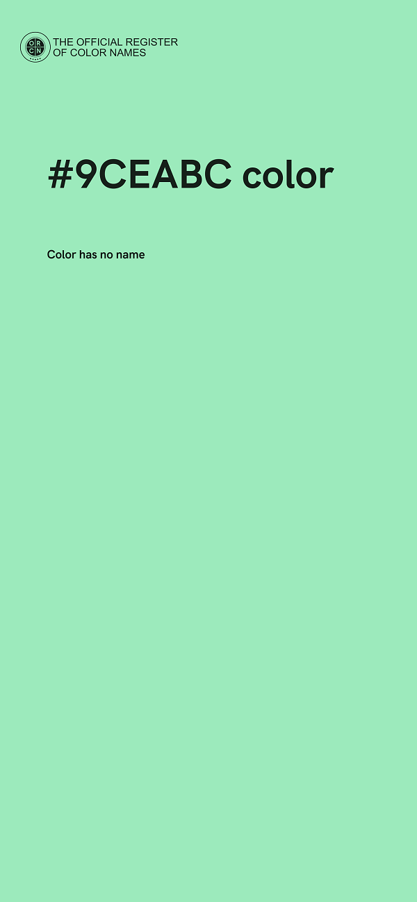 #9CEABC color image