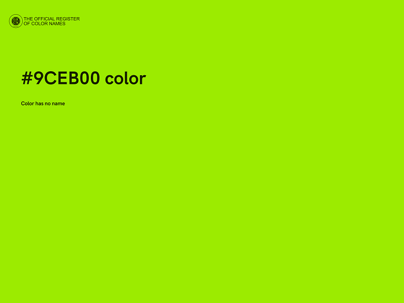 #9CEB00 color image