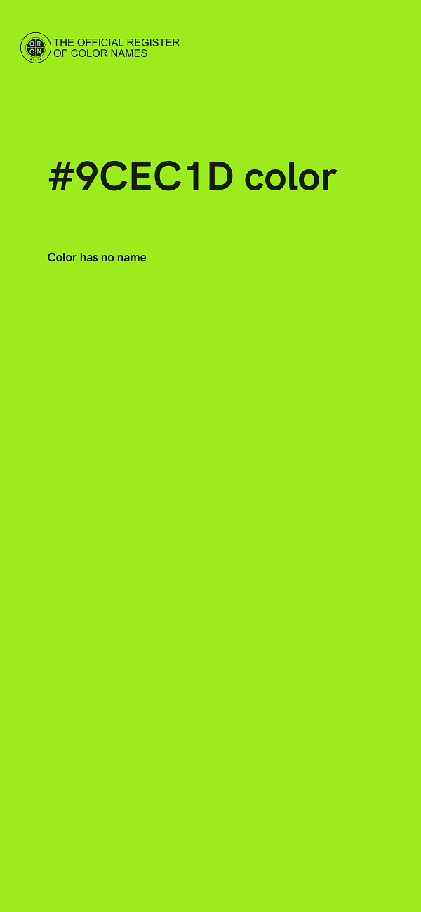 #9CEC1D color image
