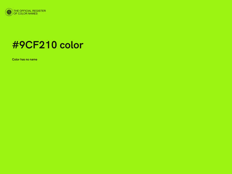 #9CF210 color image