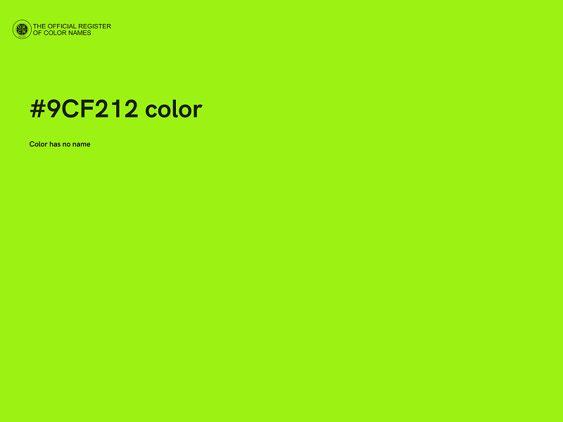 #9CF212 color image