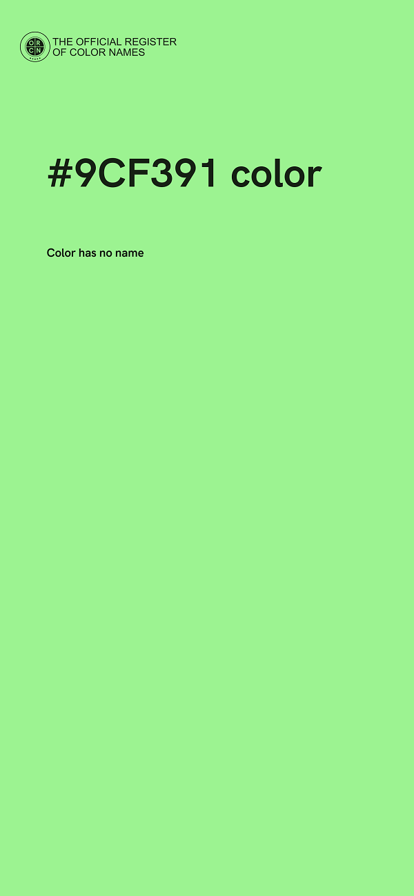 #9CF391 color image