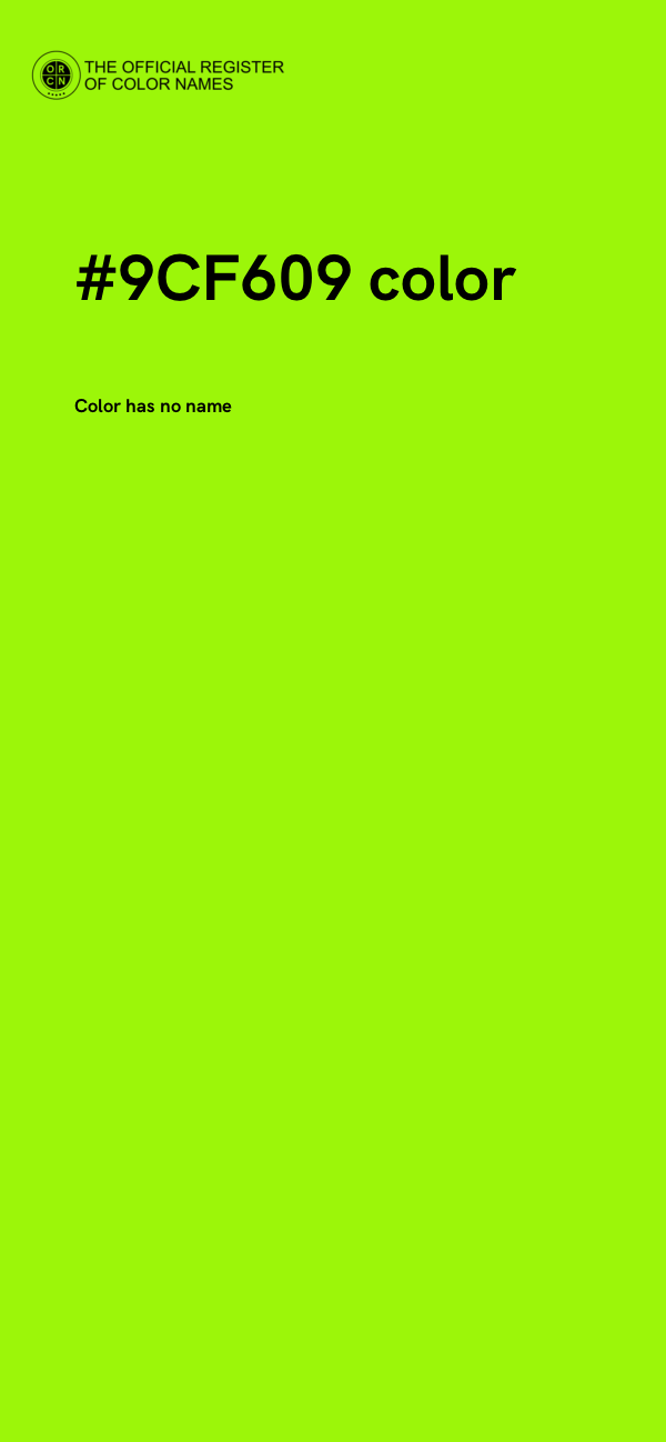 #9CF609 color image