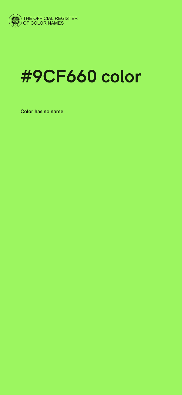 #9CF660 color image