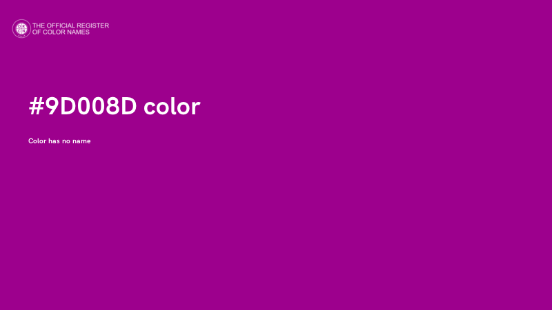 #9D008D color image