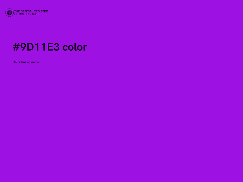 #9D11E3 color image