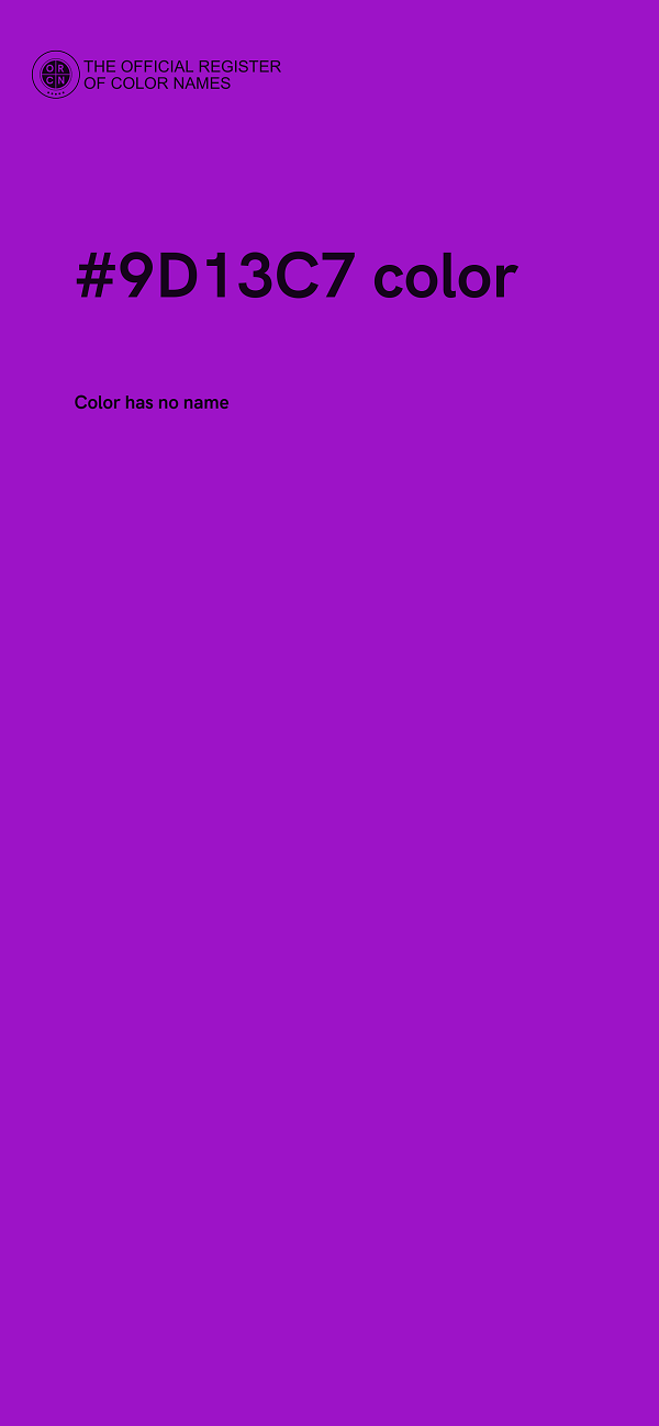 #9D13C7 color image