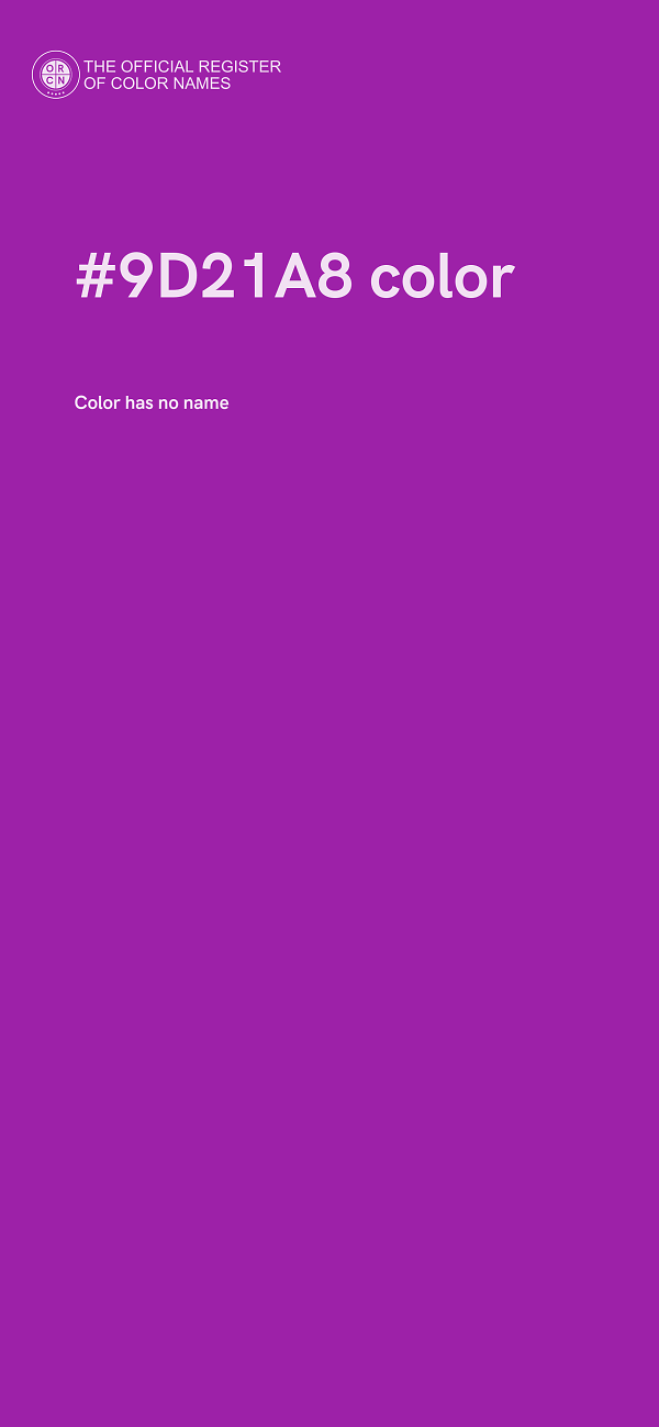 #9D21A8 color image