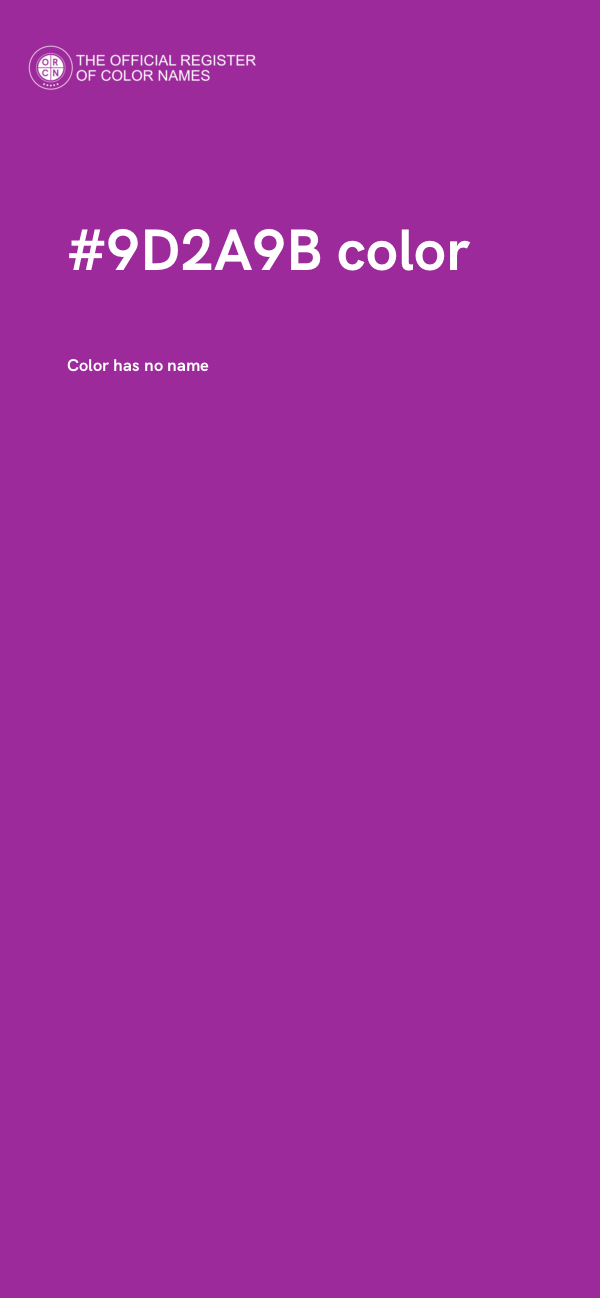 #9D2A9B color image