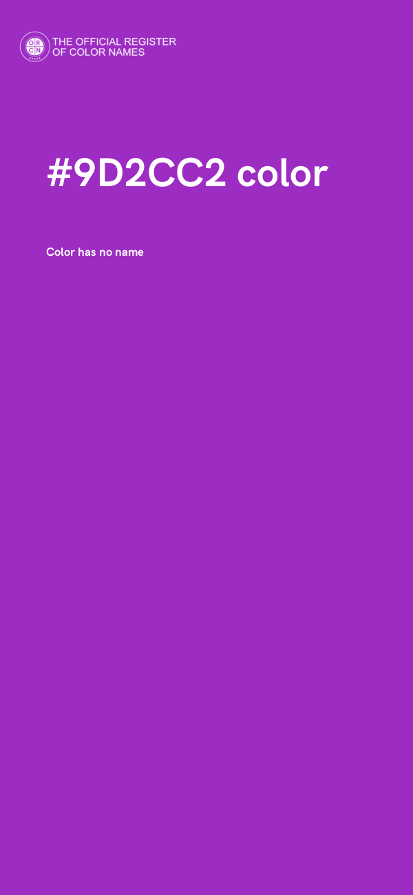 #9D2CC2 color image
