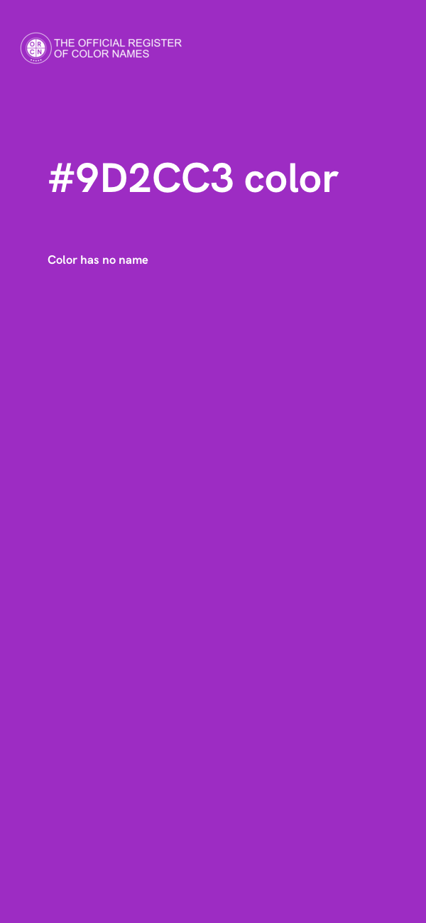 #9D2CC3 color image