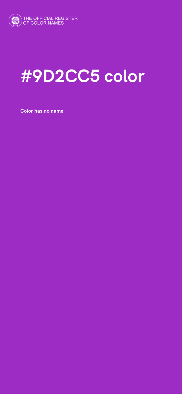 #9D2CC5 color image
