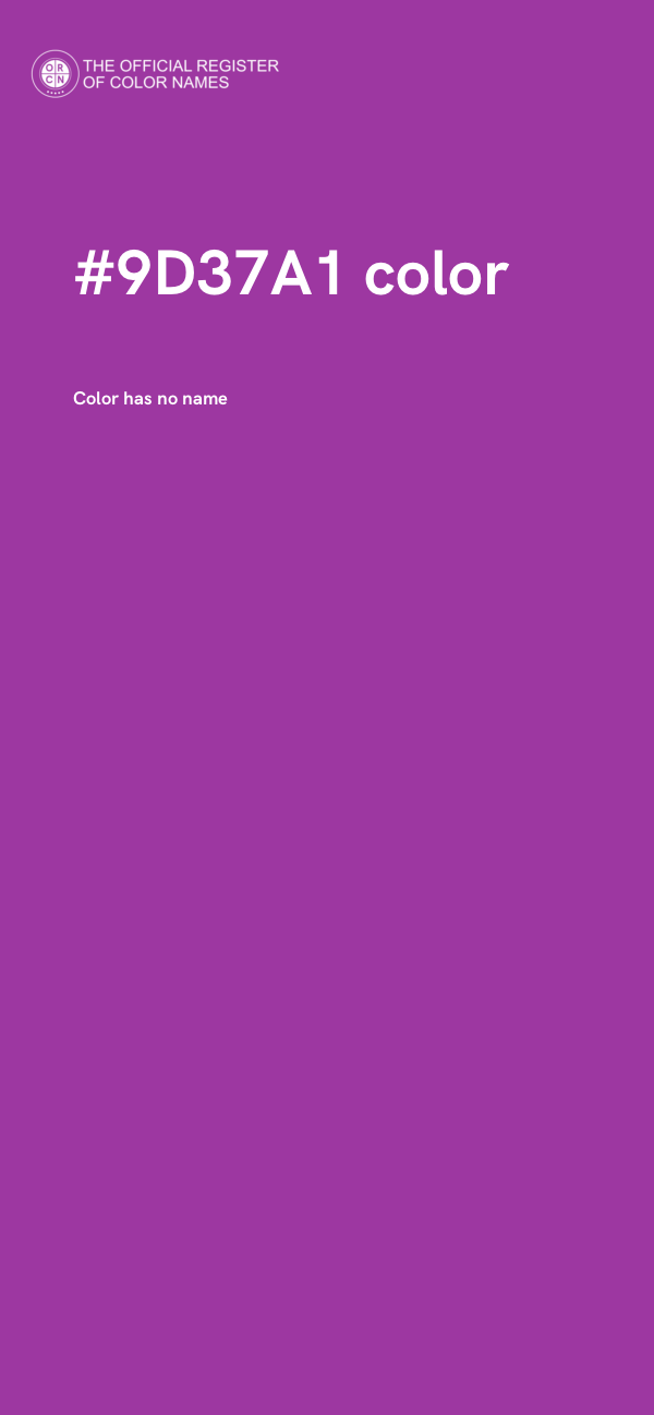 #9D37A1 color image