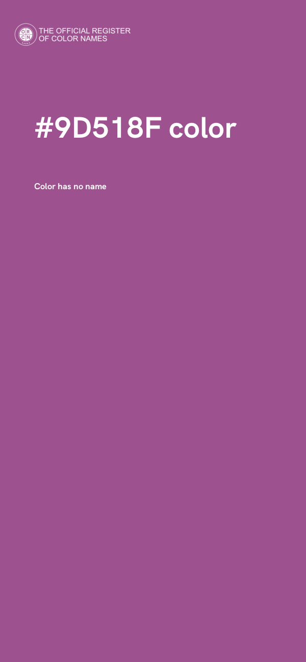 #9D518F color image