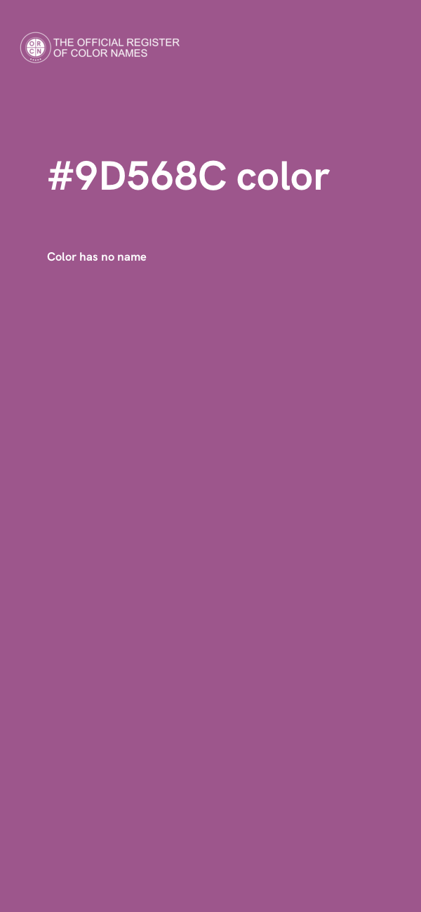 #9D568C color image