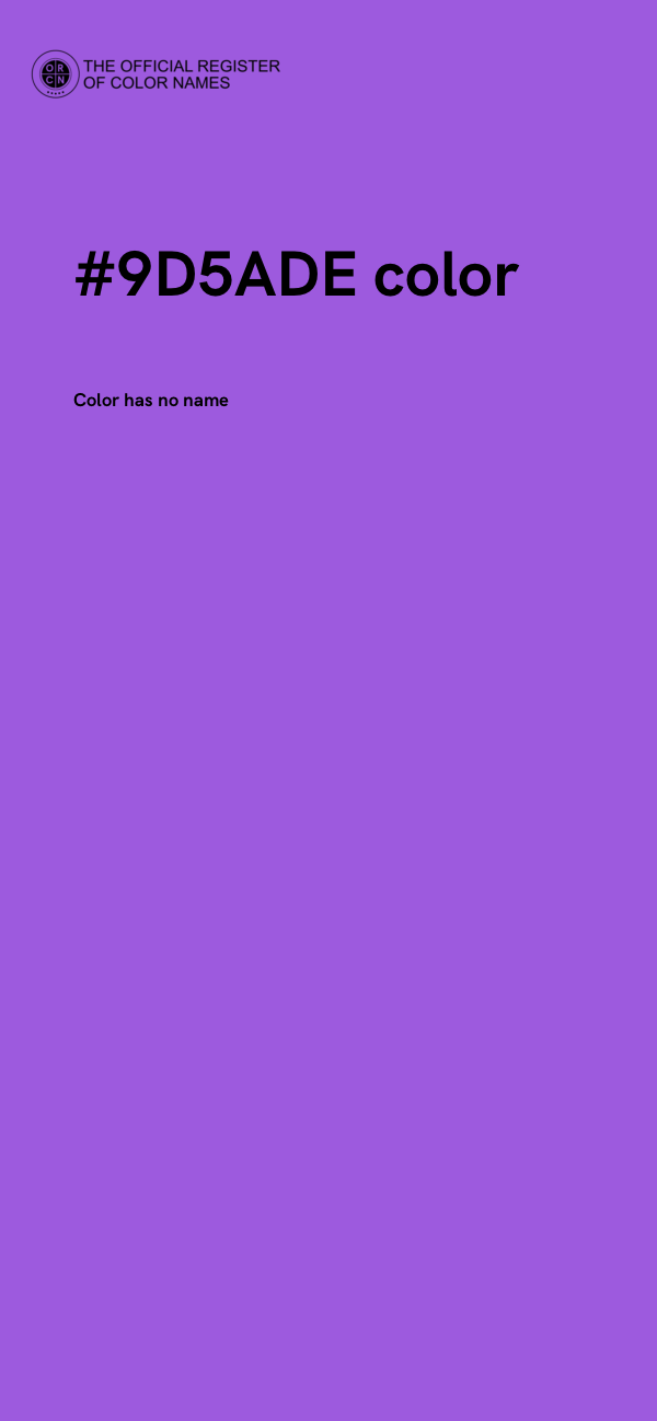 #9D5ADE color image