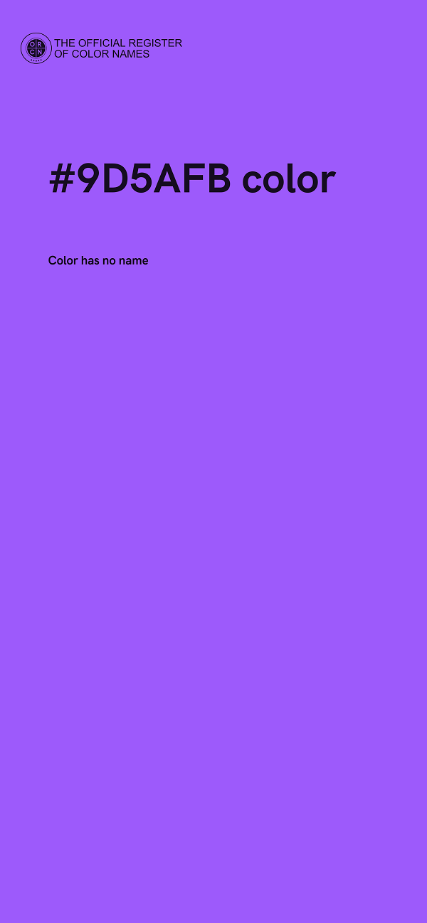 #9D5AFB color image