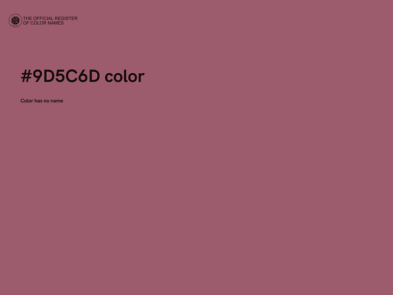 #9D5C6D color image