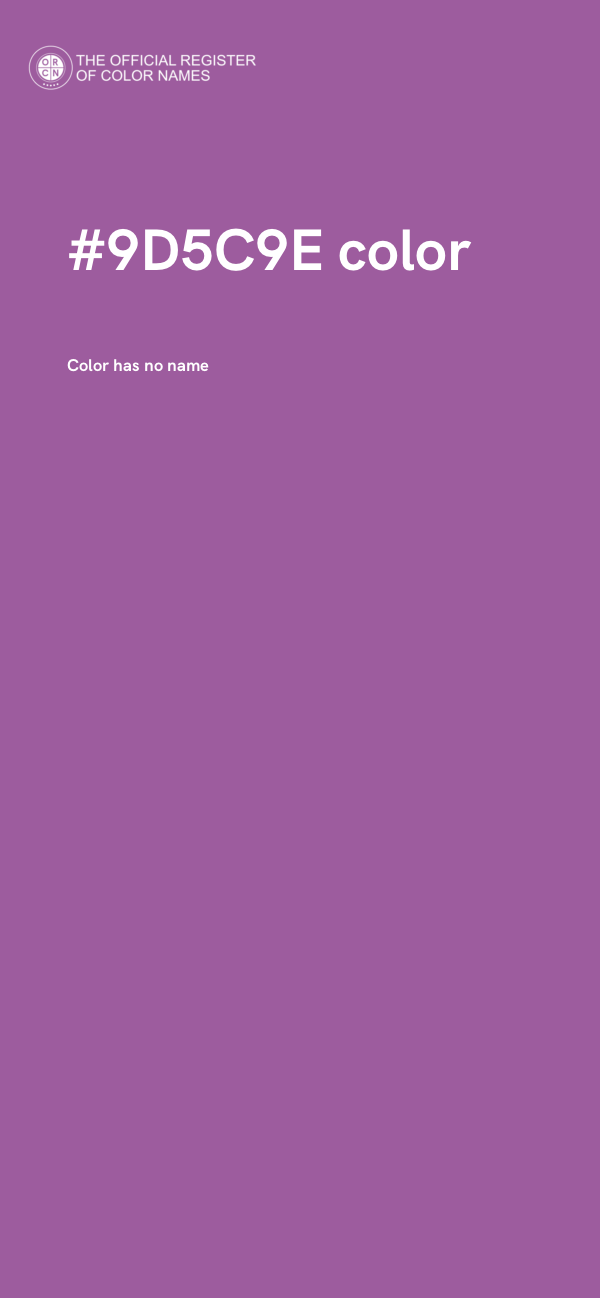 #9D5C9E color image
