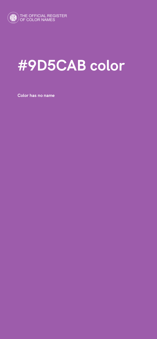 #9D5CAB color image