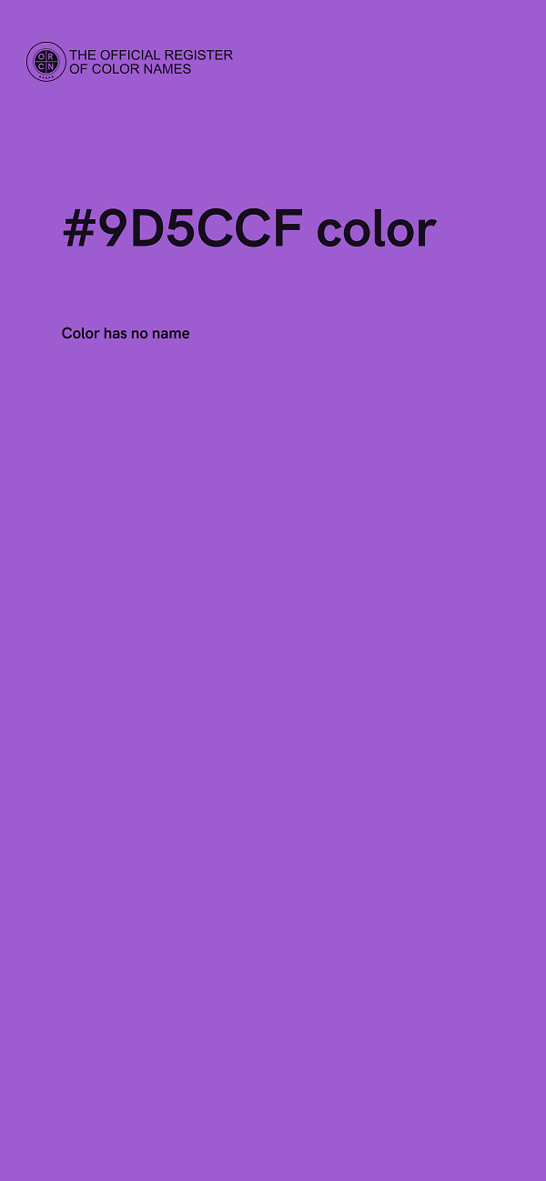 #9D5CCF color image