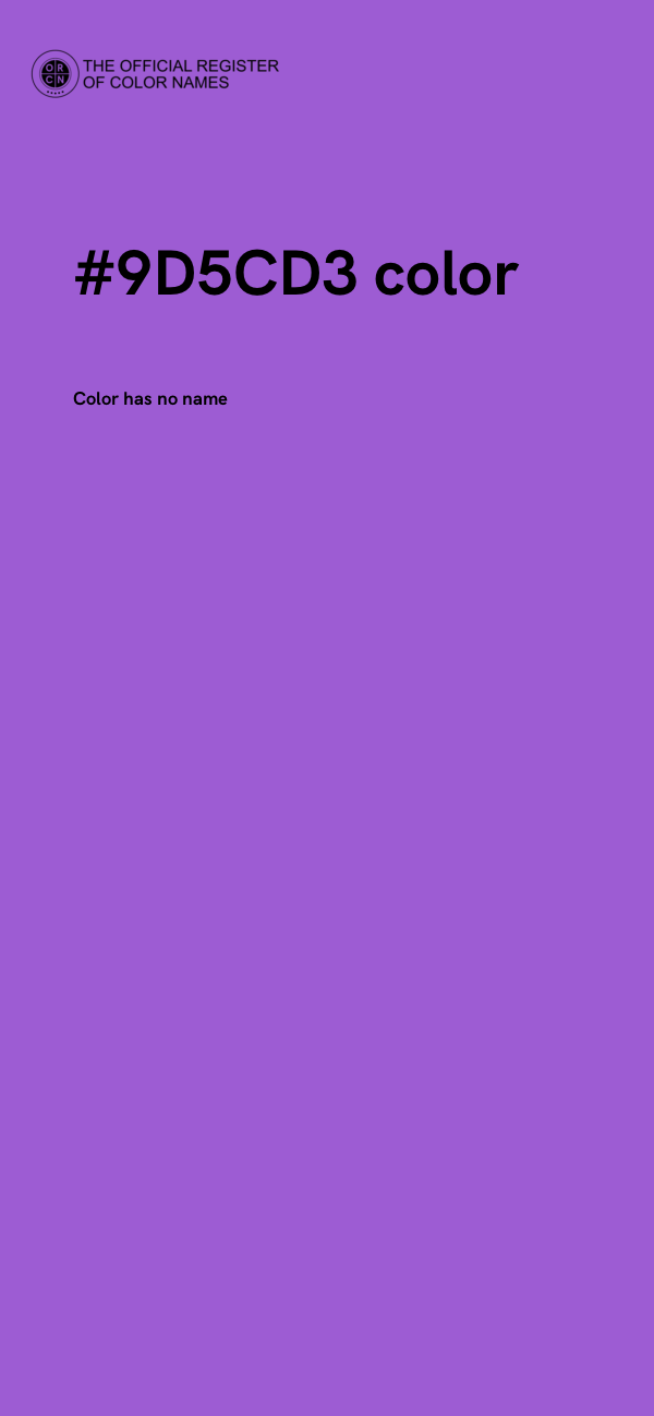 #9D5CD3 color image