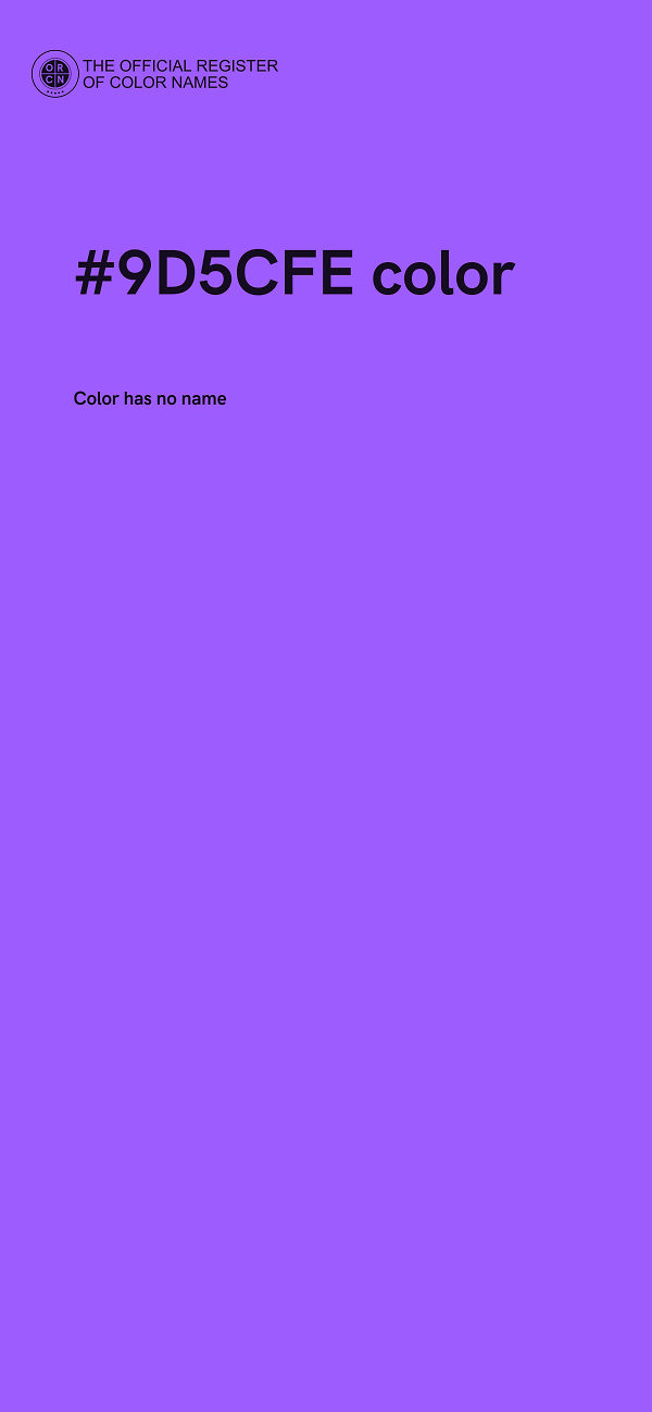 #9D5CFE color image
