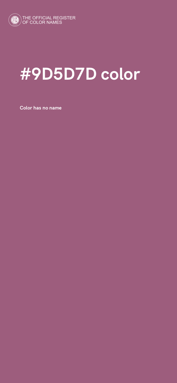 #9D5D7D color image
