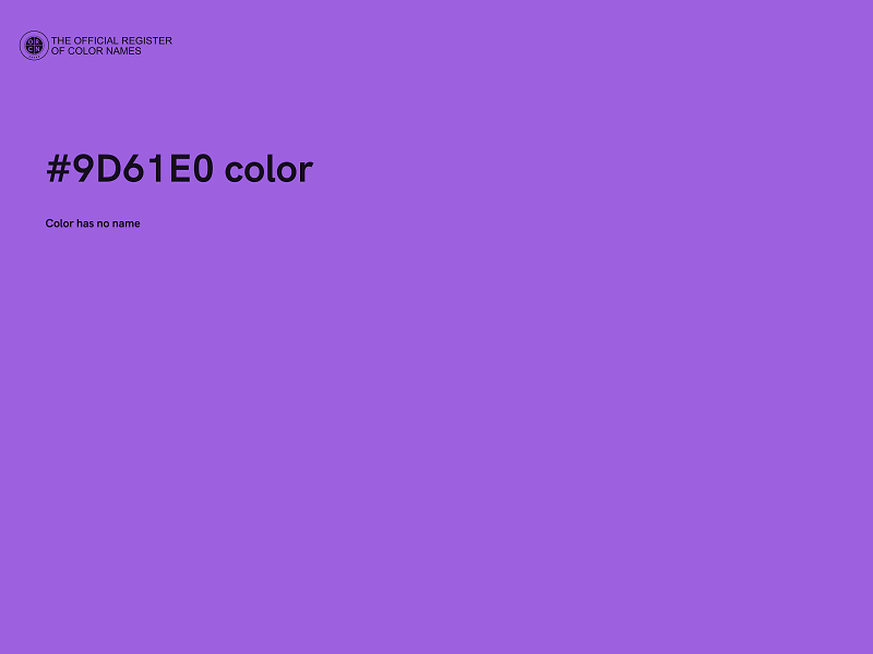 #9D61E0 color image