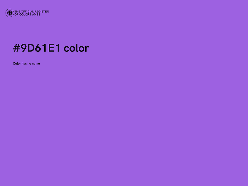 #9D61E1 color image