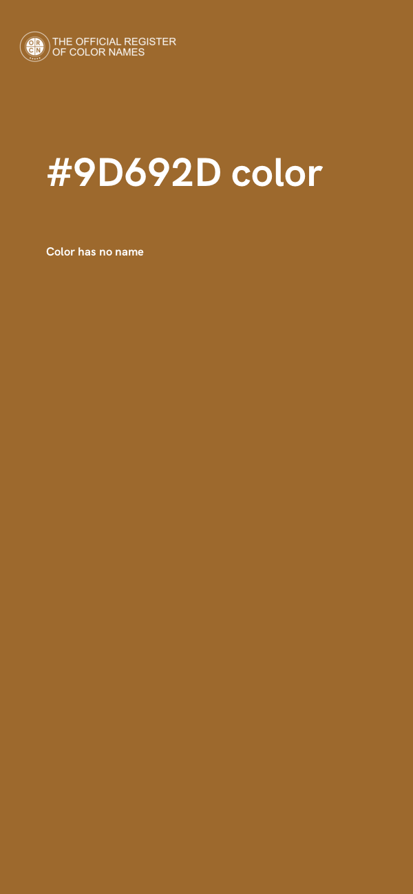 #9D692D color image