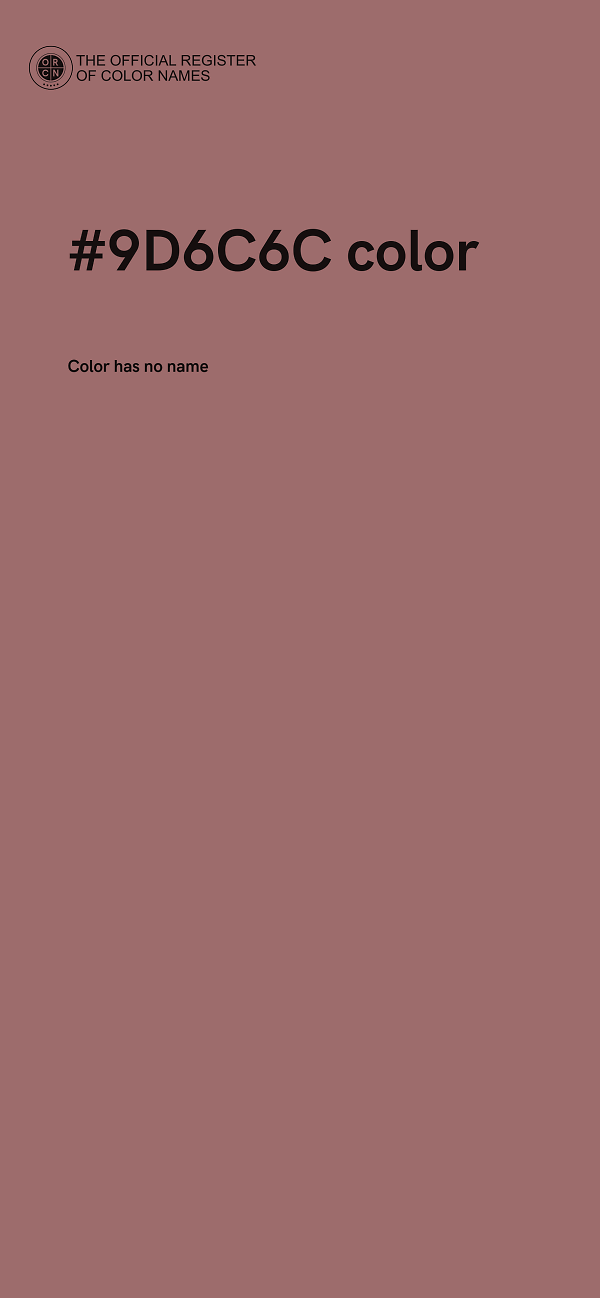 #9D6C6C color image