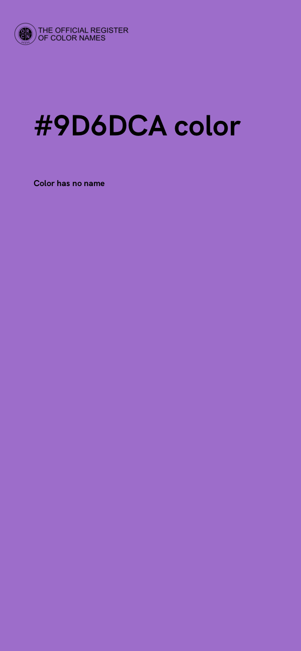 #9D6DCA color image
