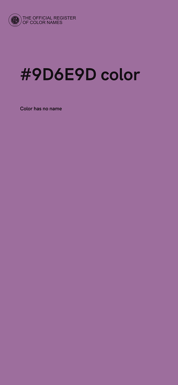 #9D6E9D color image