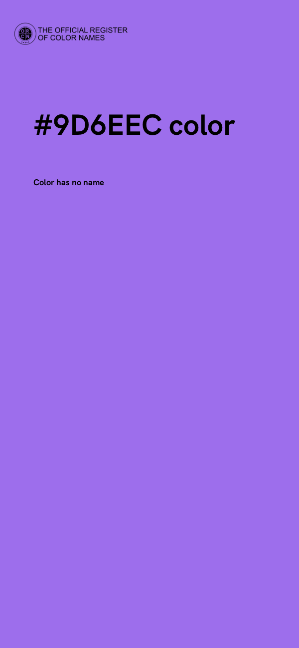 #9D6EEC color image