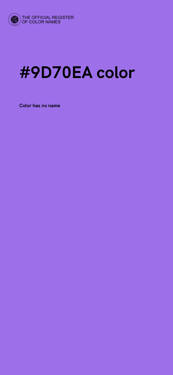 #9D70EA color image