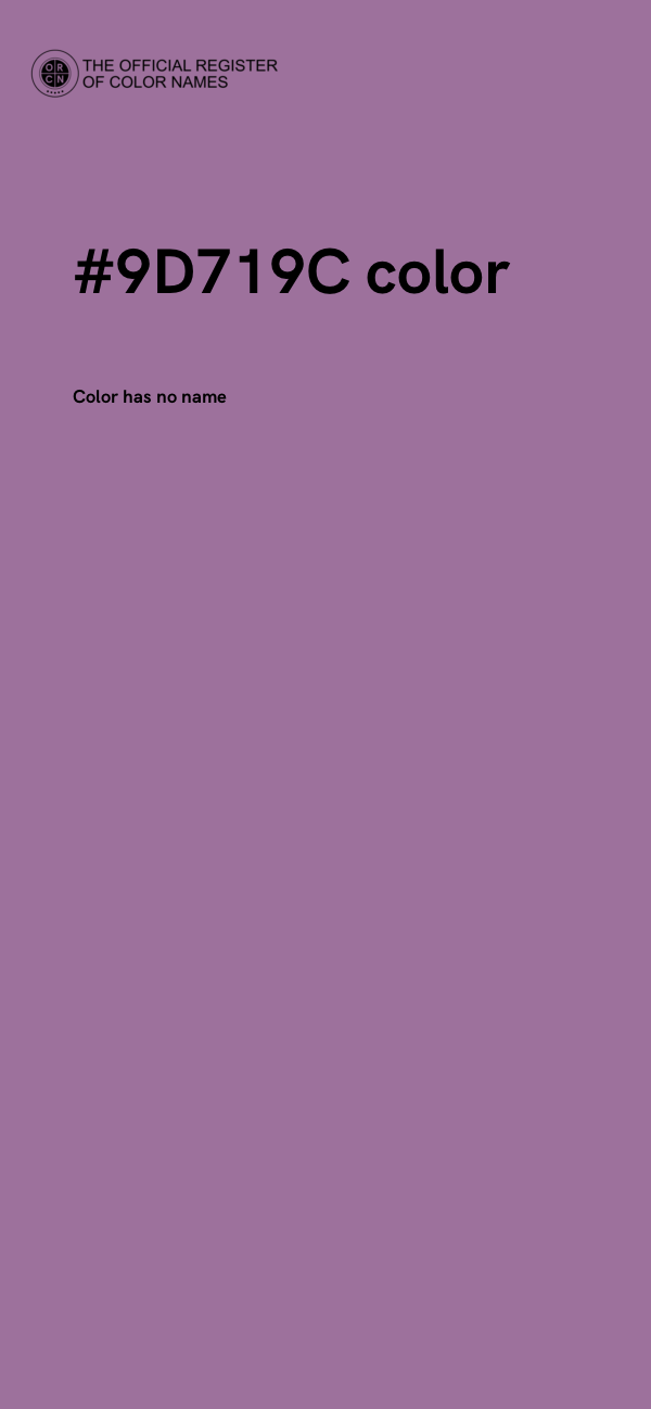 #9D719C color image