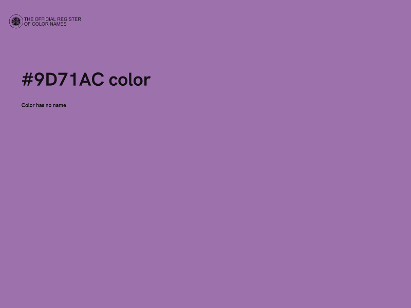 #9D71AC color image