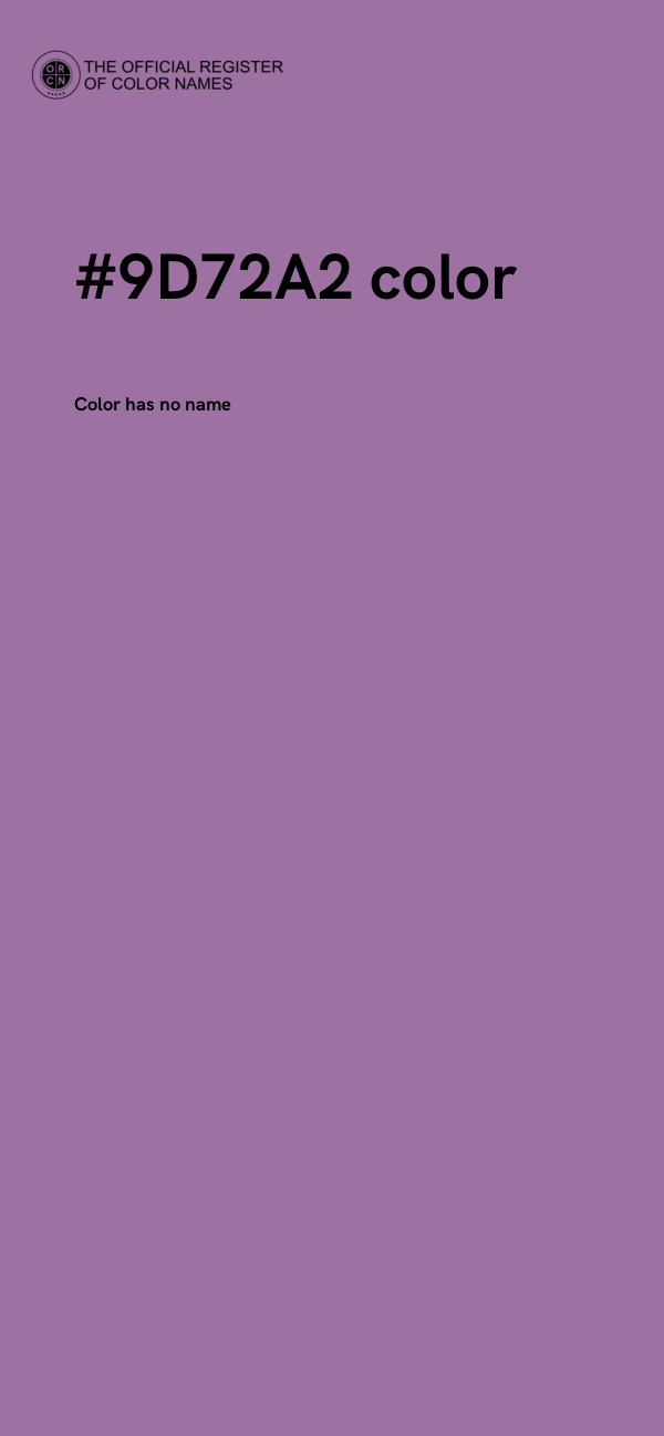 #9D72A2 color image
