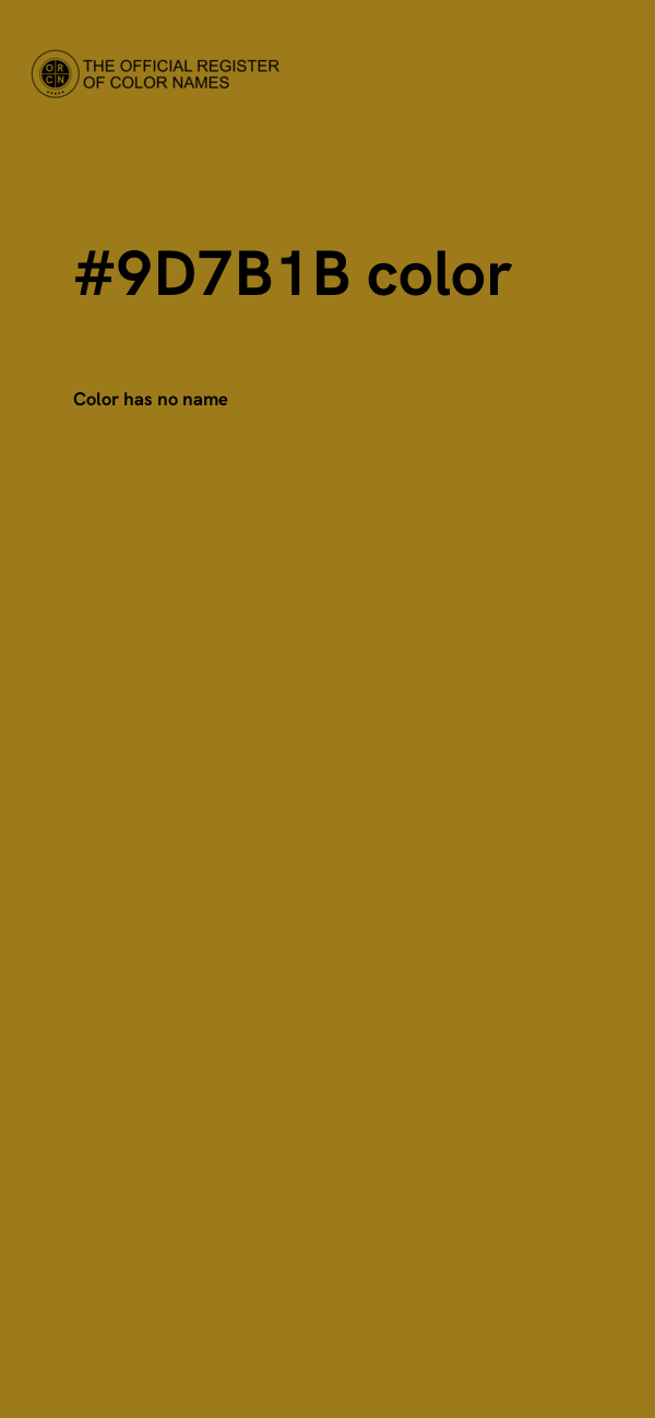 #9D7B1B color image
