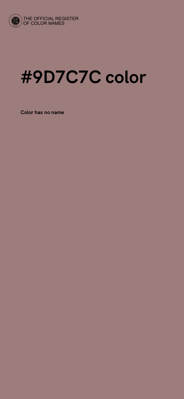 #9D7C7C color image