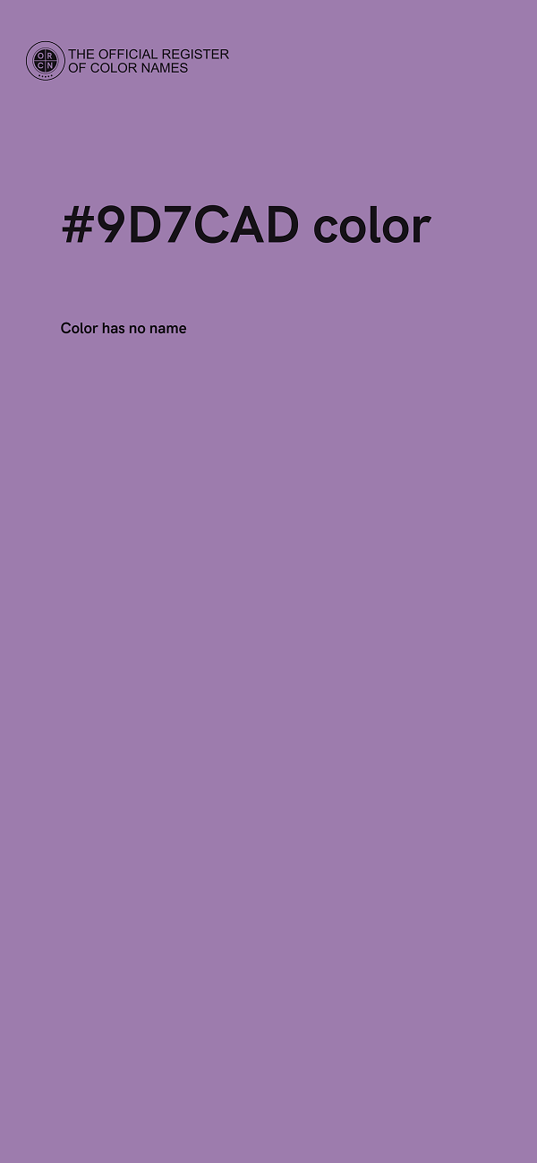 #9D7CAD color image