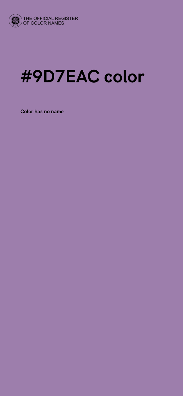 #9D7EAC color image