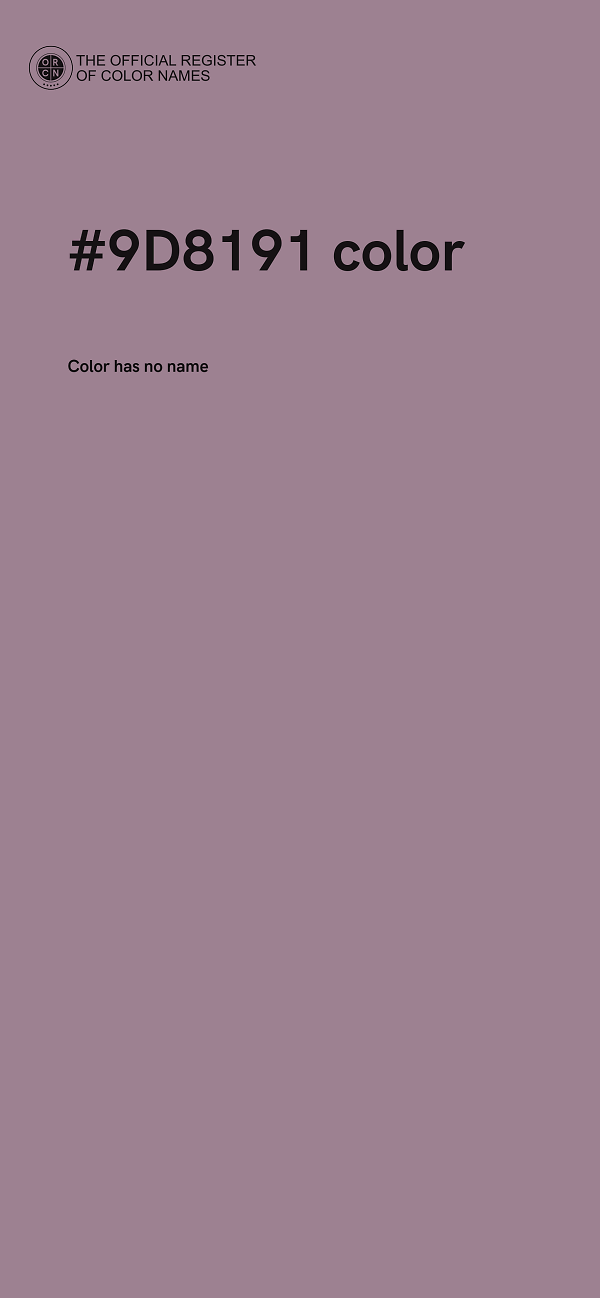 #9D8191 color image