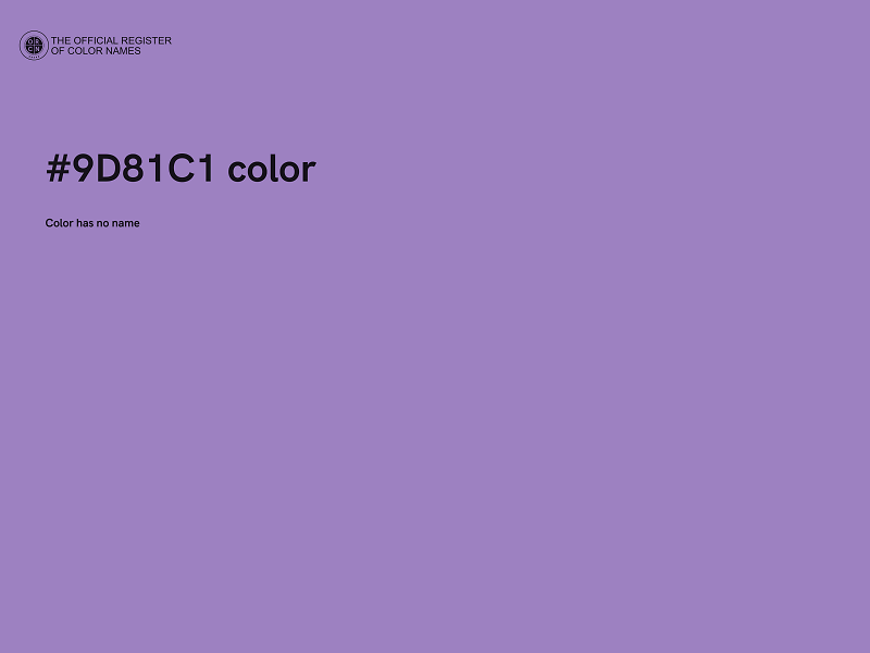 #9D81C1 color image