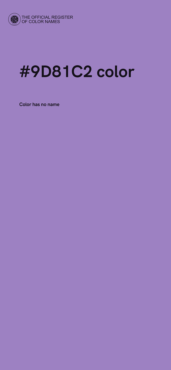#9D81C2 color image