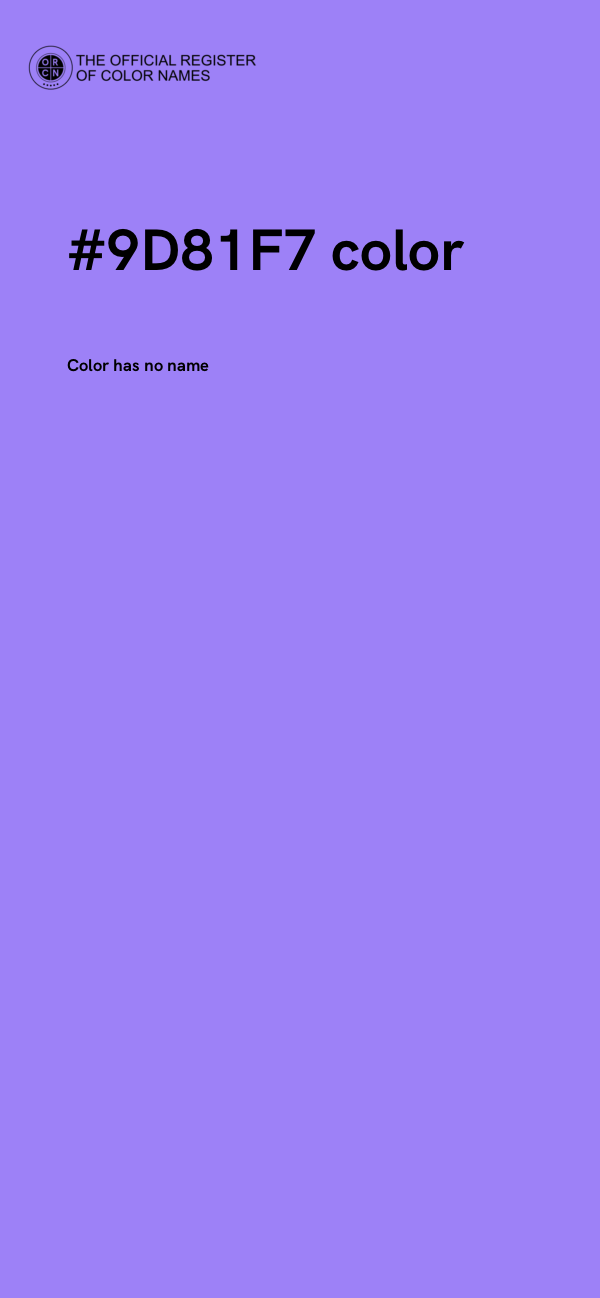 #9D81F7 color image