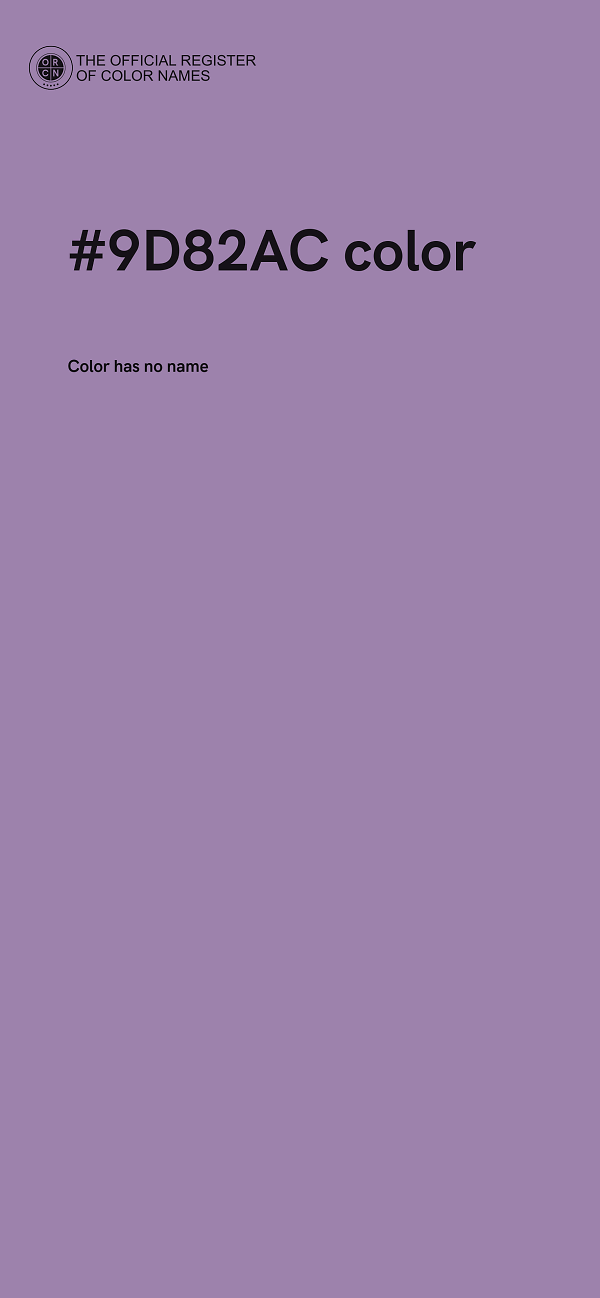 #9D82AC color image