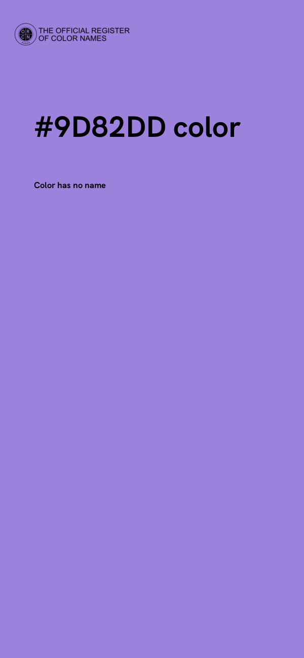 #9D82DD color image