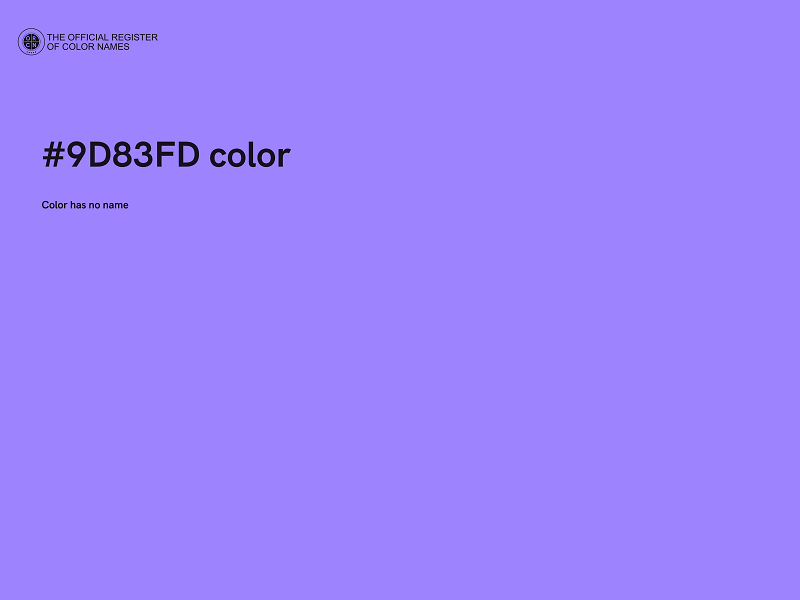 #9D83FD color image